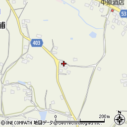 宮崎県えびの市浦1187周辺の地図