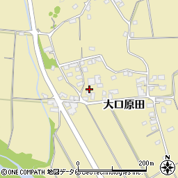 鹿児島県伊佐市大口原田2165周辺の地図