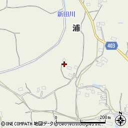 宮崎県えびの市浦1392周辺の地図