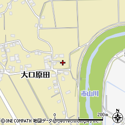 鹿児島県伊佐市大口原田2183周辺の地図