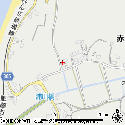 鹿児島県阿久根市赤瀬川3493周辺の地図