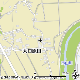 鹿児島県伊佐市大口原田2173周辺の地図