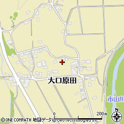 鹿児島県伊佐市大口原田2192周辺の地図