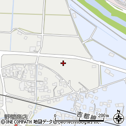 宮崎県えびの市池島周辺の地図