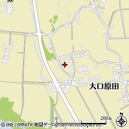 鹿児島県伊佐市大口原田2153周辺の地図