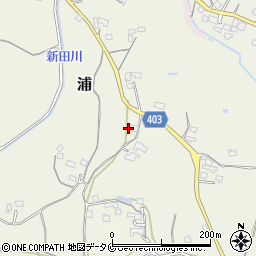 宮崎県えびの市浦1231周辺の地図