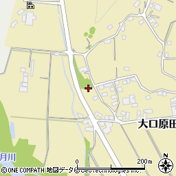 鹿児島県伊佐市大口原田2211周辺の地図