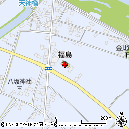 宮崎市立　福島保育所周辺の地図