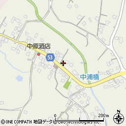宮崎県えびの市浦1075周辺の地図
