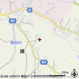 宮崎県えびの市浦1220周辺の地図