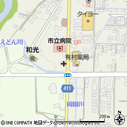 鹿児島銀行えびの支店 ＡＴＭ周辺の地図