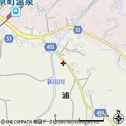 宮崎県えびの市浦1426周辺の地図