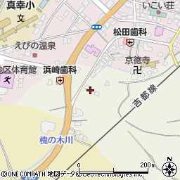 宮崎県えびの市浦1566周辺の地図