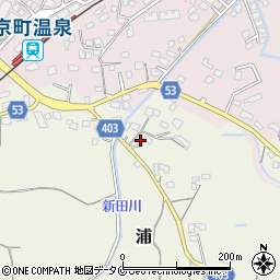 宮崎県えびの市浦1208周辺の地図