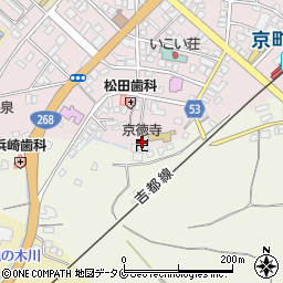 京町こども園周辺の地図