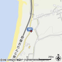 鹿児島県阿久根市赤瀬川3403周辺の地図
