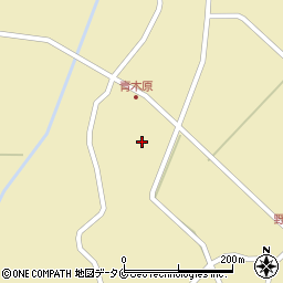 鹿児島県出水市野田町上名1791周辺の地図