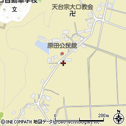 鹿児島県伊佐市大口原田1365周辺の地図