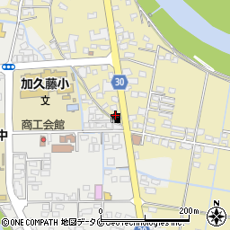 ＥＮＥＯＳ加久藤ＳＳ周辺の地図