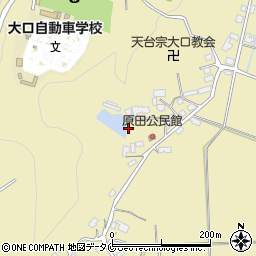 鹿児島県伊佐市大口原田1109周辺の地図