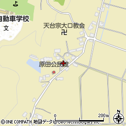 鹿児島県伊佐市大口原田1228周辺の地図