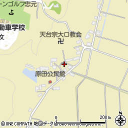 鹿児島県伊佐市大口原田1226周辺の地図