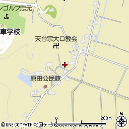 鹿児島県伊佐市大口原田1090周辺の地図