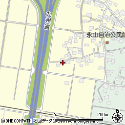 宮崎県えびの市永山141周辺の地図