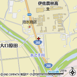 株式会社ヰセキ九州　大口営業所周辺の地図