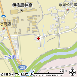 鹿児島県伊佐市大口原田37周辺の地図