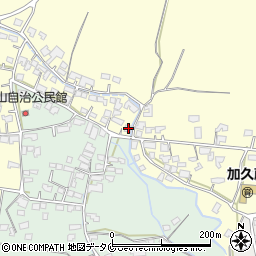 宮崎県えびの市永山76周辺の地図