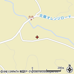 鹿児島県出水市野田町上名6996周辺の地図