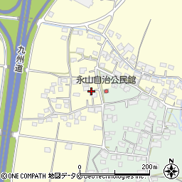 宮崎県えびの市永山118周辺の地図