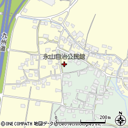 永山自治公民館周辺の地図