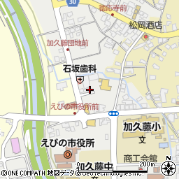 ＪＡ加久藤ＳＳ周辺の地図