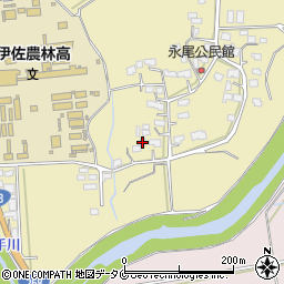 鹿児島県伊佐市大口原田216周辺の地図