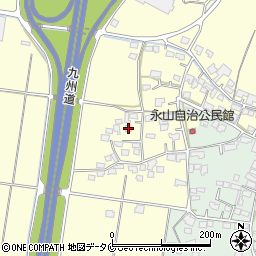 宮崎県えびの市永山108周辺の地図