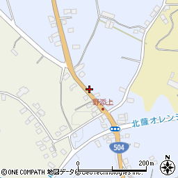 鹿児島県出水市高尾野町柴引2511周辺の地図