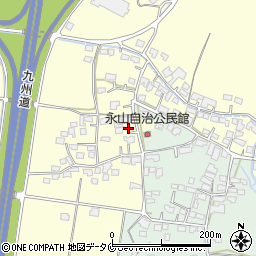 宮崎県えびの市永山117周辺の地図