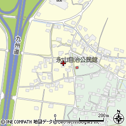 宮崎県えびの市永山115周辺の地図
