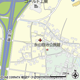 宮崎県えびの市永山97周辺の地図