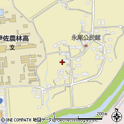 鹿児島県伊佐市大口原田221周辺の地図