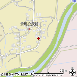 鹿児島県伊佐市大口原田183-3周辺の地図