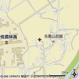 鹿児島県伊佐市大口原田203周辺の地図