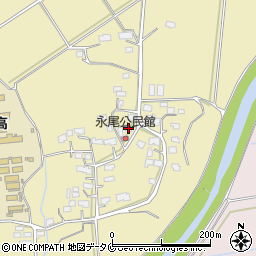 鹿児島県伊佐市大口原田194周辺の地図