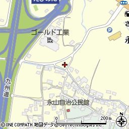 宮崎県えびの市永山718周辺の地図