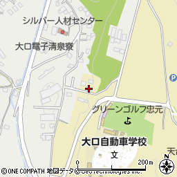 鹿児島県伊佐市大口原田2459周辺の地図