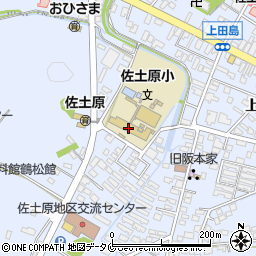 宮崎市立佐土原小学校周辺の地図