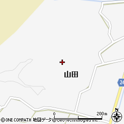 宮崎県西都市山田1431周辺の地図