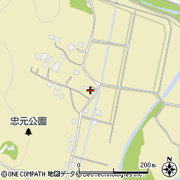 鹿児島県伊佐市大口原田1040周辺の地図